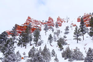 De « Death Valley « à Bryce Canion en hiver